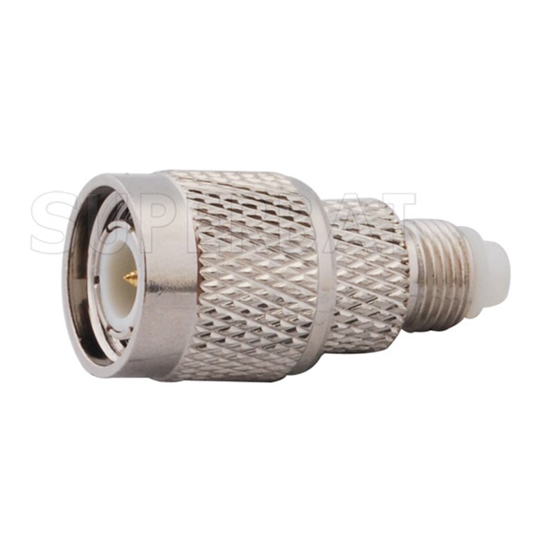 Superbat 5pcs TNC-FME Adapter TNC Male to FME Female Straight RF Coaxial Connector