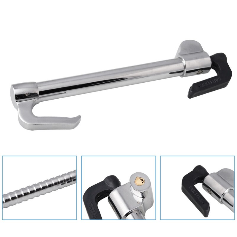 Heavy Duty Steering Wheel Brake Lock Vehicle Outdoor Anti-theft Lock Hardware