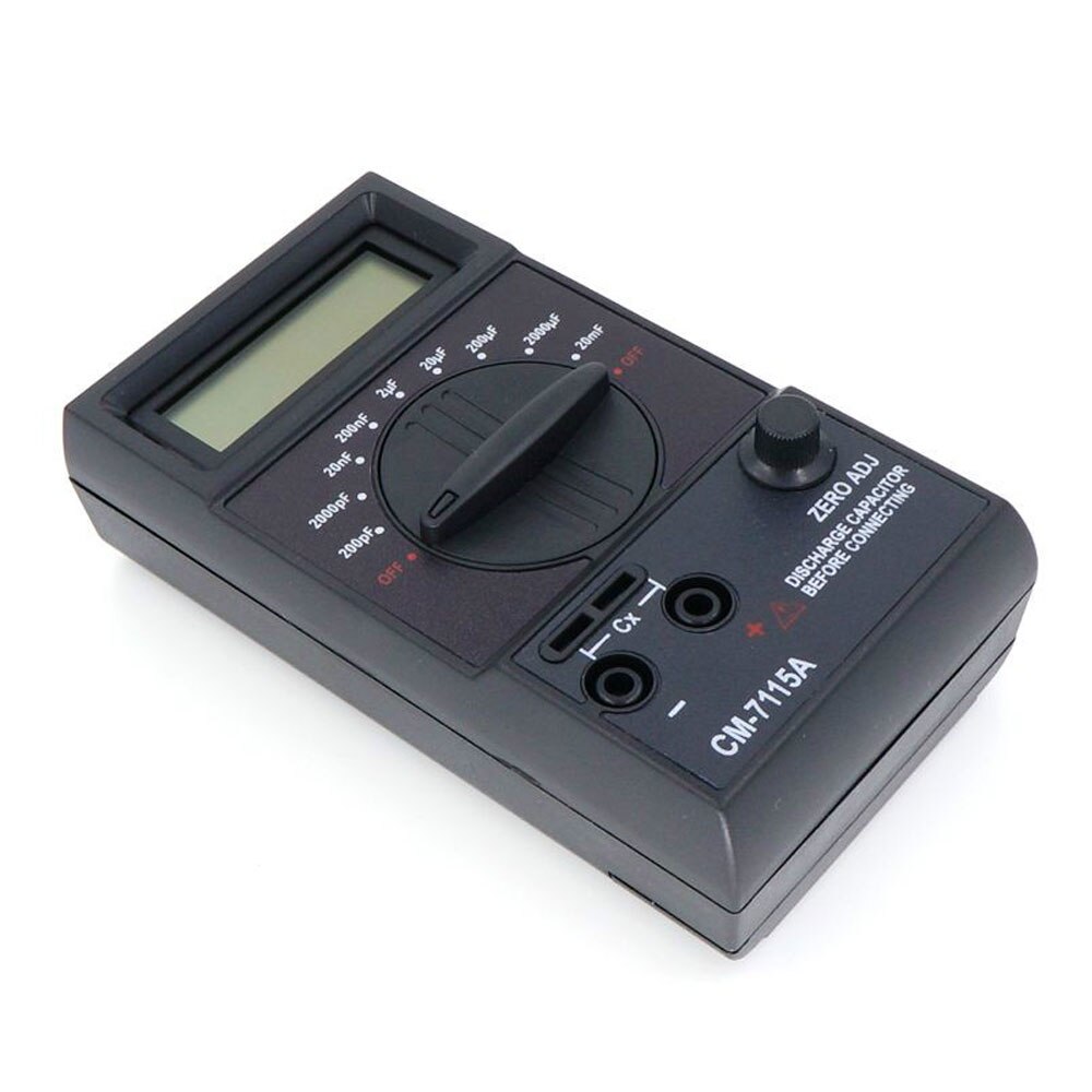 CM7115A Praktische Condensator Meter Digitale Multimeter LCD Display Meten met Dual-Slope integratie A/D converter systeem