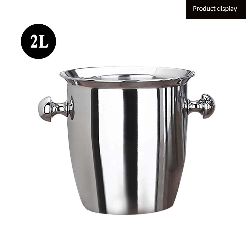 2L/5L Stainless Steel Thicken Red Wine Ice-pail Co... – Grandado