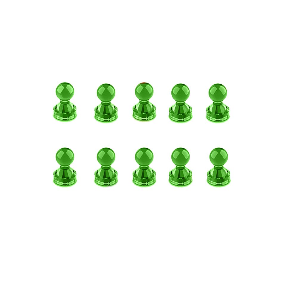 Push Pin Magnets Fridge Magnets Home School Classroom Office Magnets for Refrigerator Dry Erase Board and Whiteboard Magnets: 6pcs  green  small