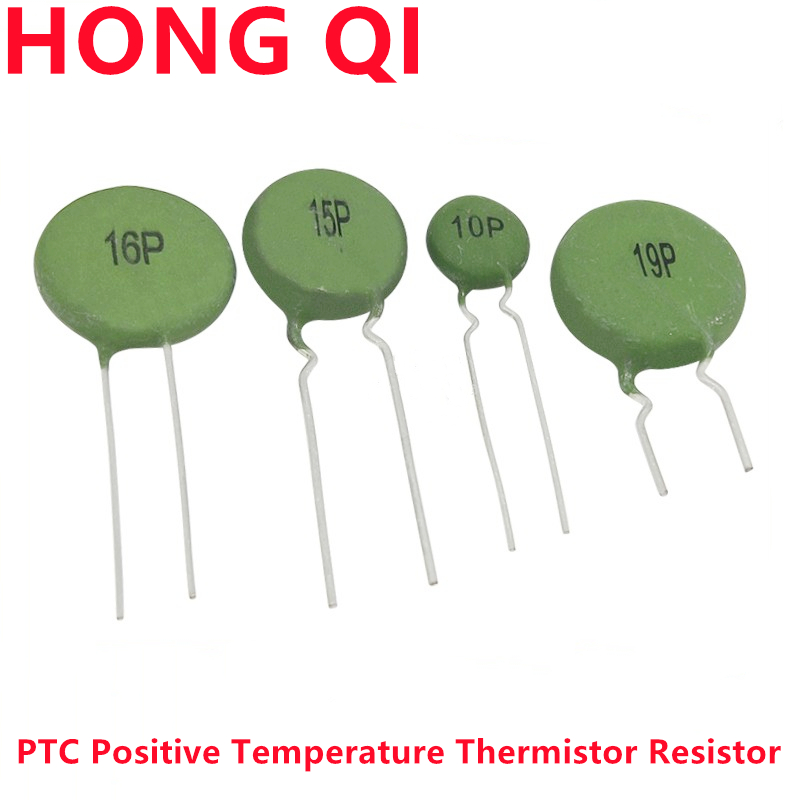 5 uds PTC resistencia termistor de temperatura positiva verde térmico 10P/15P/16P/19P SY16P PTC16P PTC15P