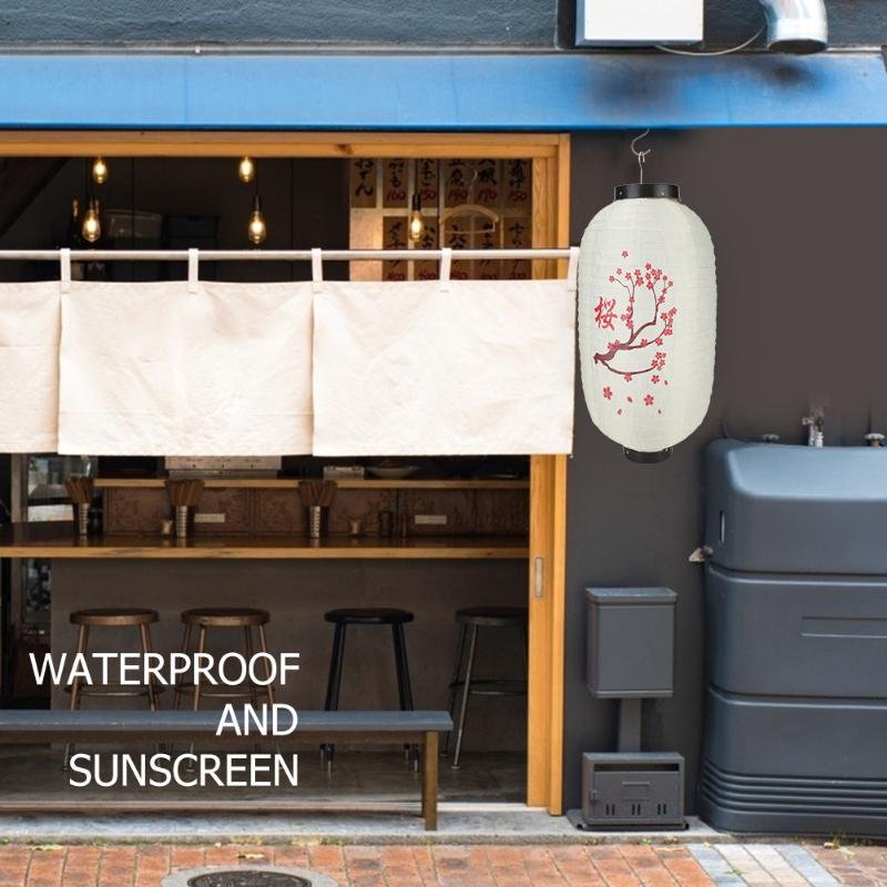 10 inch Japanese Lantern Party Festival Decorative Waterproof Lanterns Bistro Restaurant Chochin Pub Decoration