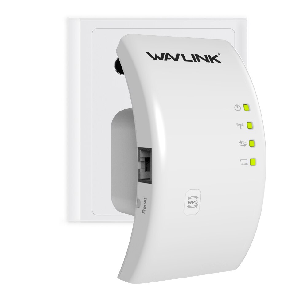 Wavlink Tragbare 2,4G 300Mbps kabellos Wi-fi Verstärker Verlängerung 802.11n/b/g Wifi Signal Verstärker Booster Wifi Palette Weiß/Schwarz: UK stecker / weiß farbe