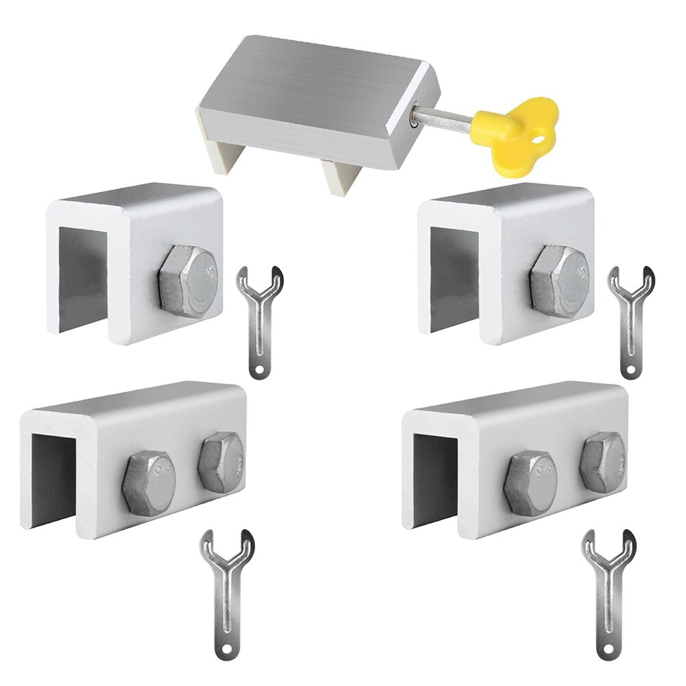 Sliding Sash Stopper Window Catch Security Translation Screen Lock Limiter Aluminium Door Child Safety Sliding Window Locks