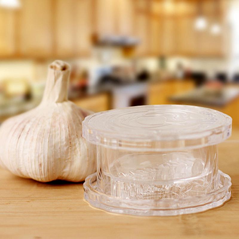 1PC Multi-Usage Plastic Garlic Press Peeler Crusher Masher Twist Kitchen Useful Tool Garlic Presses Garlic Crusher