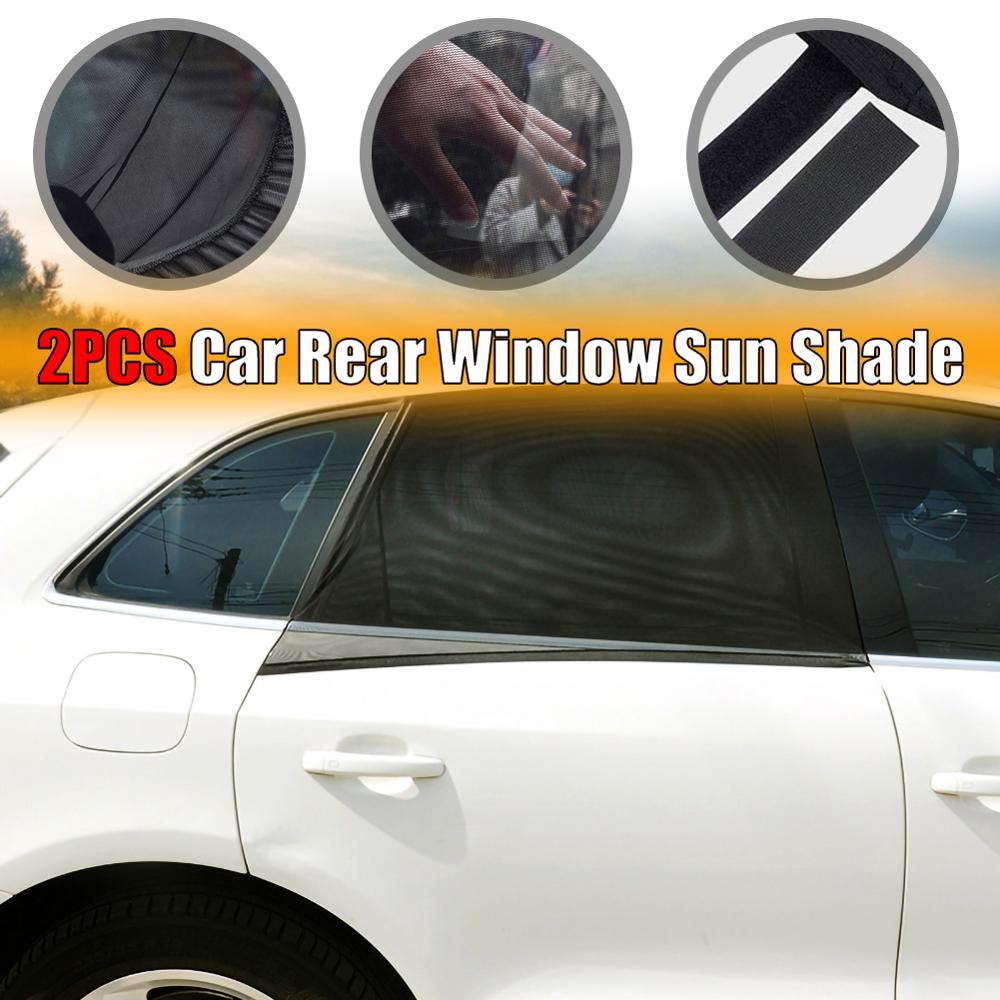 2 Stuks Auto Zonnescherm Front Side Window Visor Shade Mesh Cover Shield Auto Window Zonnescherm Bescherming Voor Uw kind