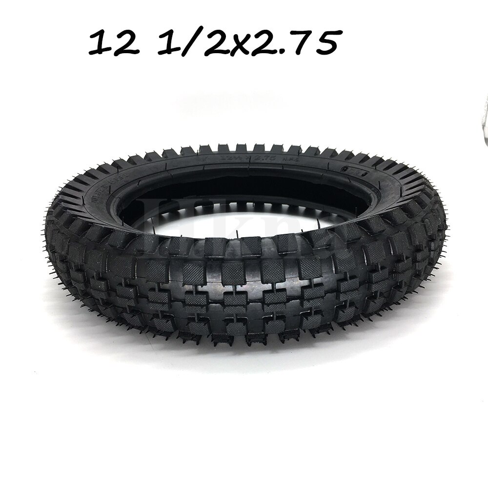 12 1/2x2.75 Tire Inner Tube Outer Tire for 49cc Mini Motorcycle Electric Vehicle 12 Inch Off Road Pneumatic Tyre