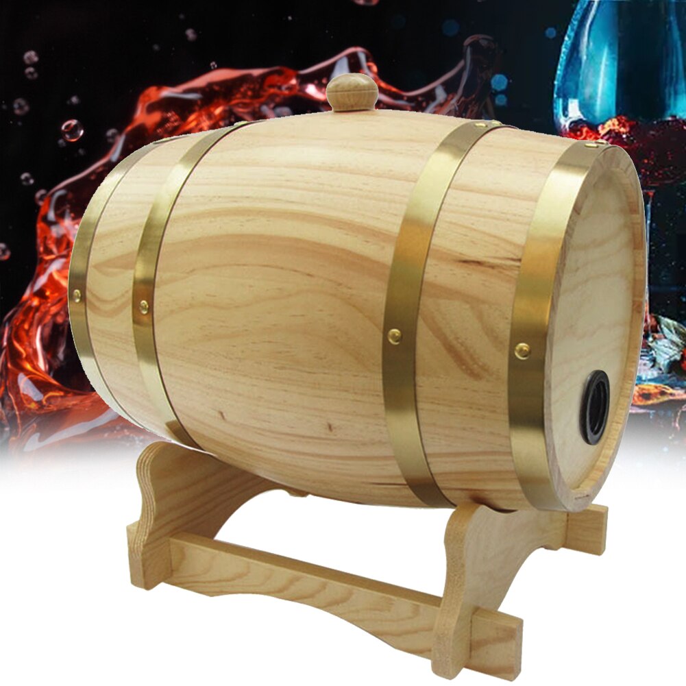 3l holder opbevaring øl brygning til whisky vin tønde rom med stand port hotel vintage restaurant dekoration træ spand