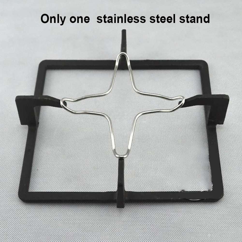 Accessories Universal Chrome Plated Gas Hob Stainless Steel Kitchen Coffee Maker Support Pan Stand Trivet Pot Cooking Stove Top
