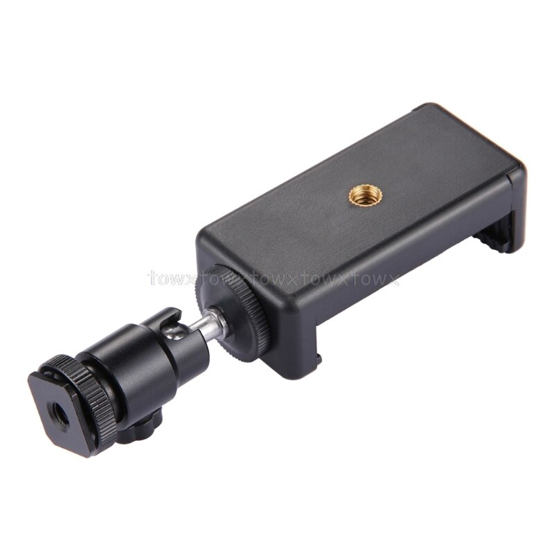 Camera Phone Bracket Holder Clip Tripod Mount Adapter with 360 Ball Head for iPhone Samsung Universal S11 19