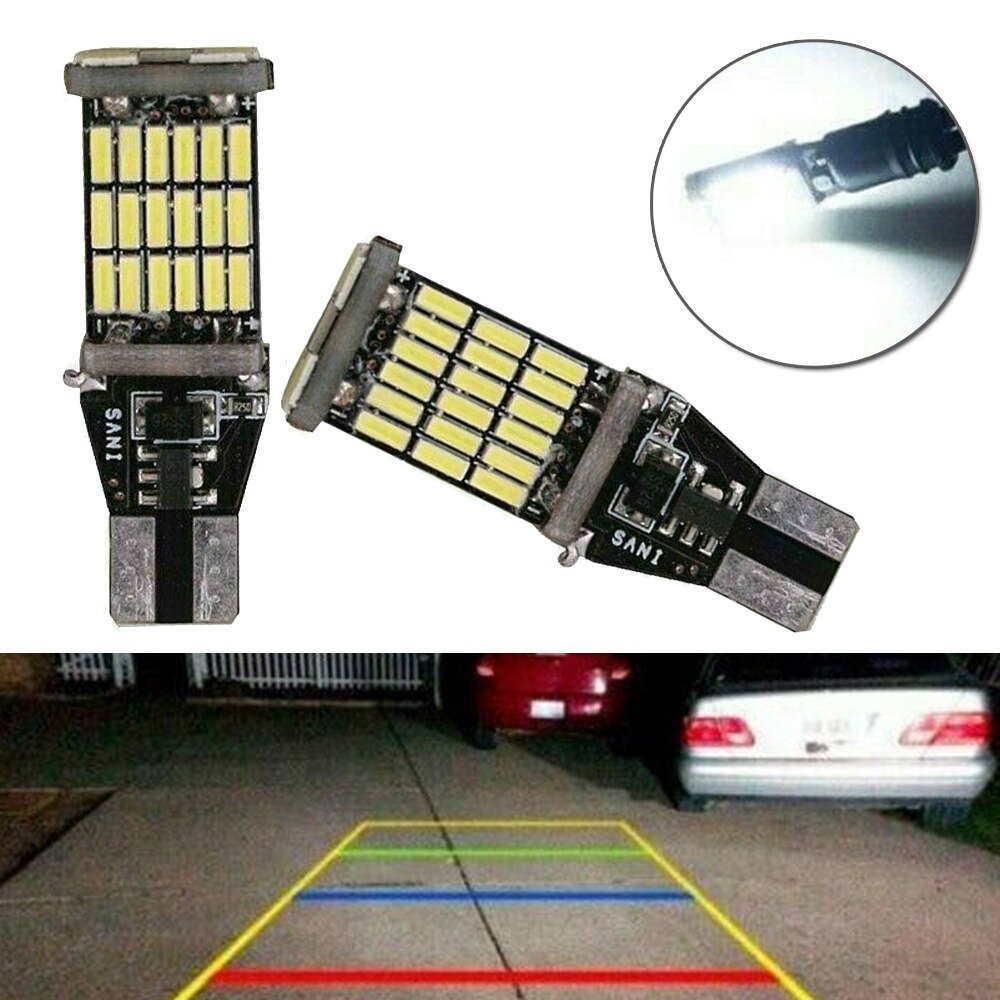 Auto Achterlicht Foutloze Light Reverse Smd Led 2 Stuks Auto Lampen Canbus Lamp