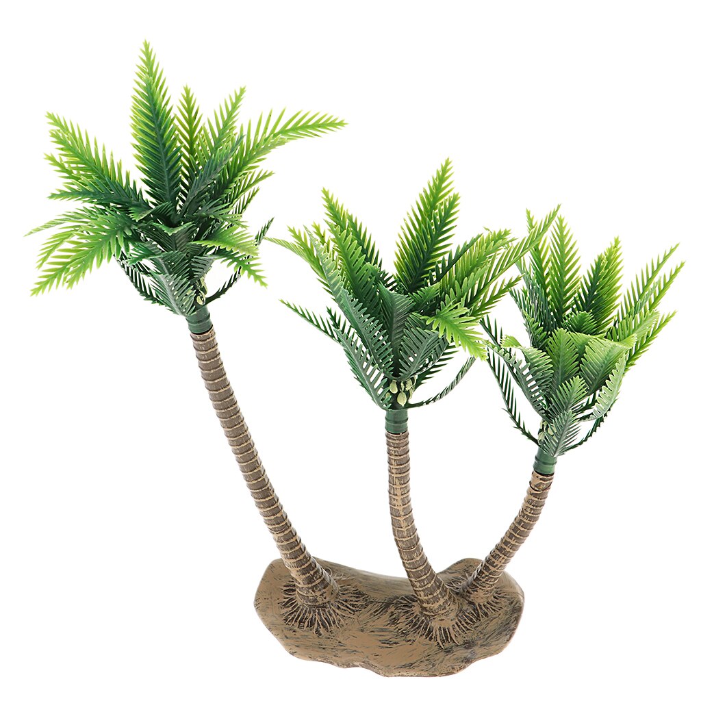 Modelo de paisaje palmeras de coco modelo juguetes clásicos árbol modelo