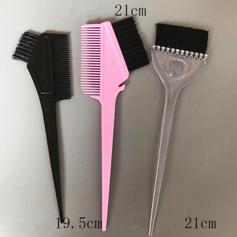 1 Pc Hair Dye Comb Home DIY Essential Tool Hairdressing Baking Oil Comb with Brush Dyeing Coloring