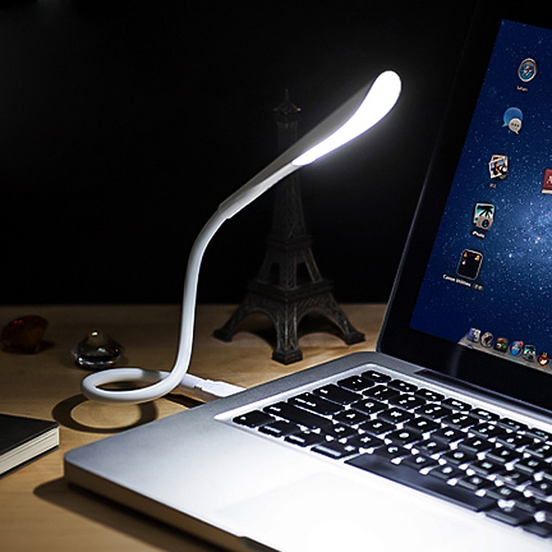 Flexible LED Touch USB Light Ultra Bright 14LEDS Portable Mini USB Led Lamp for Laptop Notebook PC Computer Q99 ALI88