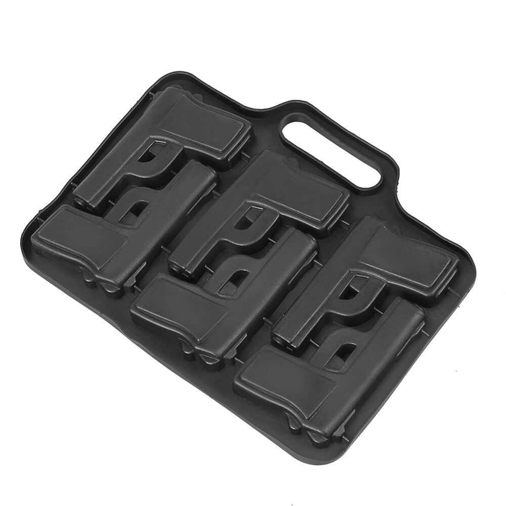 Ice Cube Maker War Gun Bullet Shape Ice Cube Tray DIY Ice Cream Maker Ice Cube Mold Kitchen Bar Party Drinking Accessories