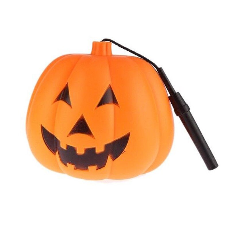 Nieuwste aankomsten van pudcoco schattige pompoen jack-o-lantern nachtlampje halloween rekwisiet feest lichtgevend speelgoed