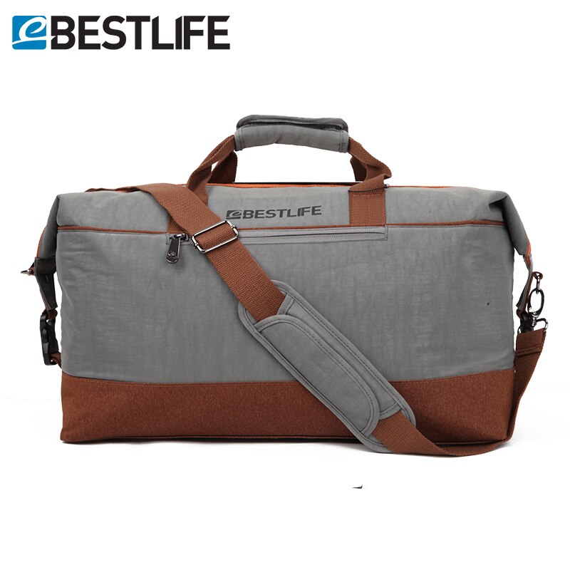 BESTLIFE Heren Plunjezak/Grote Waterdichte Reistas Weekend Mannen Business Draagbare Bagage Reizen Plunjezakken Cross Body Bags