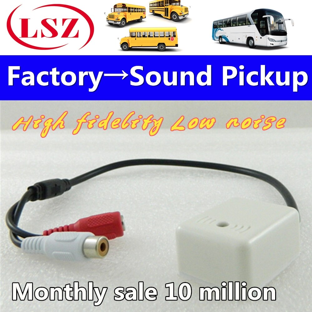 Kilde fabrik akustisk lyd pickup multi-dynamisk støjkontrol overvågning lydgenkendelse lydsamler securi