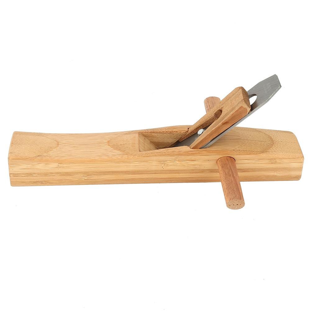 350MM Bamboo Woodworking Plane Carpenter Plane Hand Tool Wood Planer With Handle