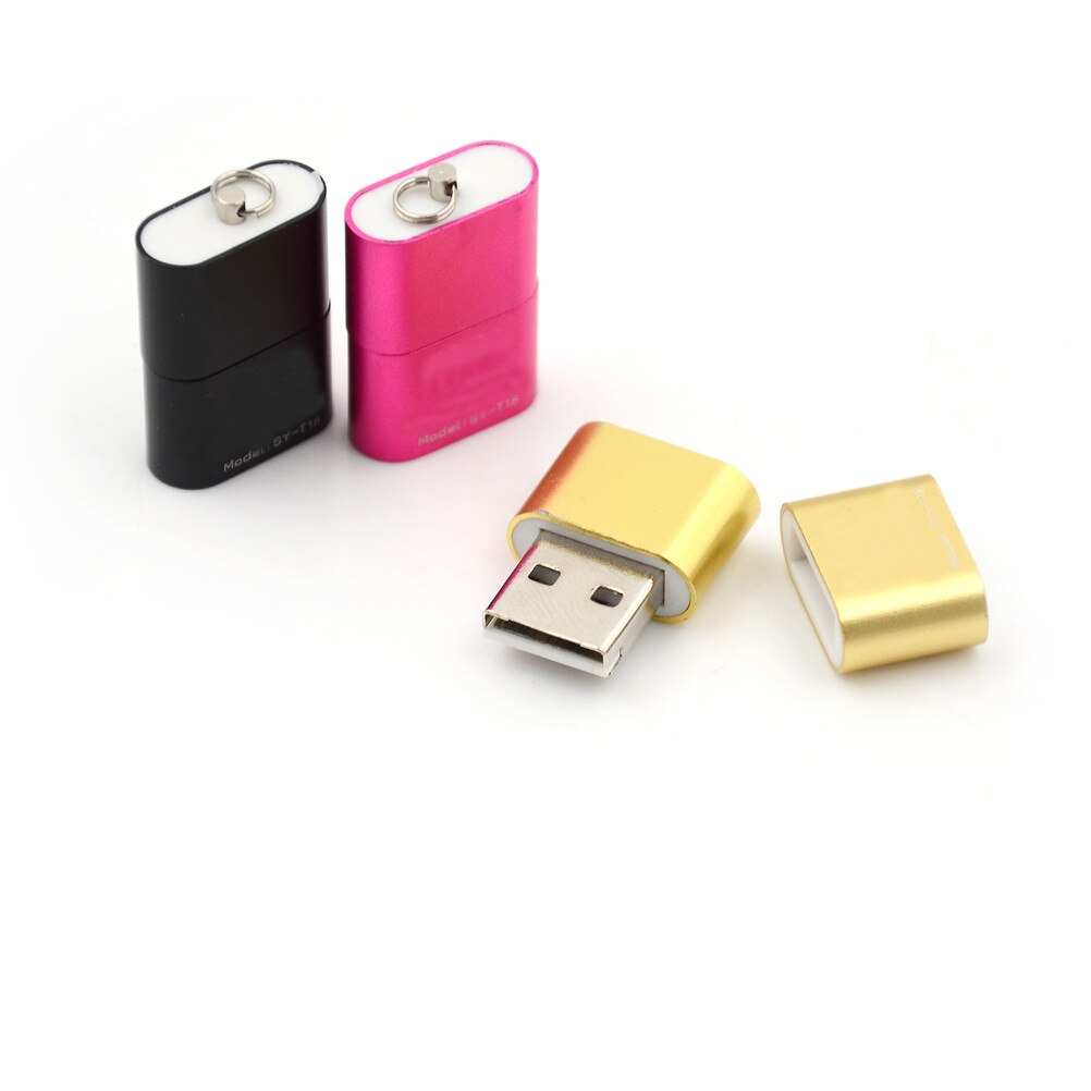 Mini-usb -2.0- speicherkartenleser-adapter mit hoher geschwindigkeit für micro-sd-, tf- und t-flash-speicherkarten (480 mbit 2.0 s) für tablets/smartphones (otg-adapter)