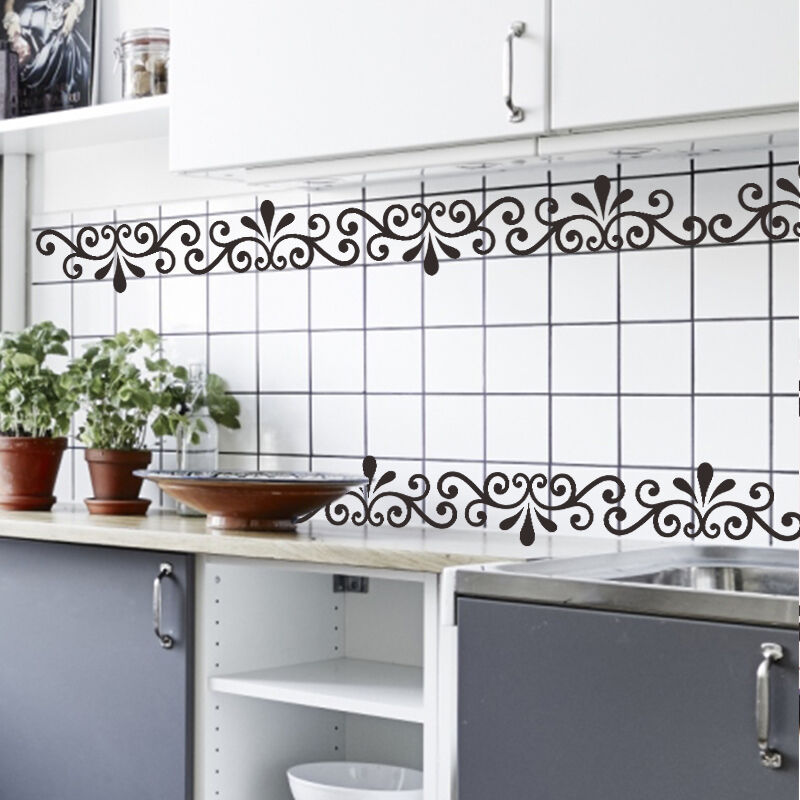 Brand Sales Wall Border Vines Removable Wall Sticker Vinyl Decal Decor Mural Window