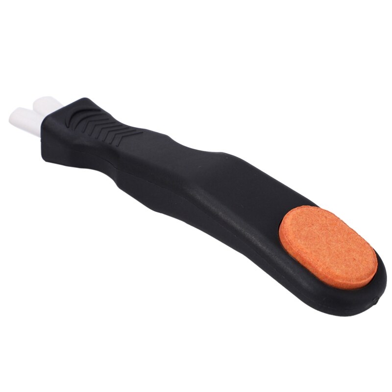 Hg-ishockeyskridsko handhållen slipare bryne hockeyskridskoåkning slipa bladkanter keramisk stav för skridskor