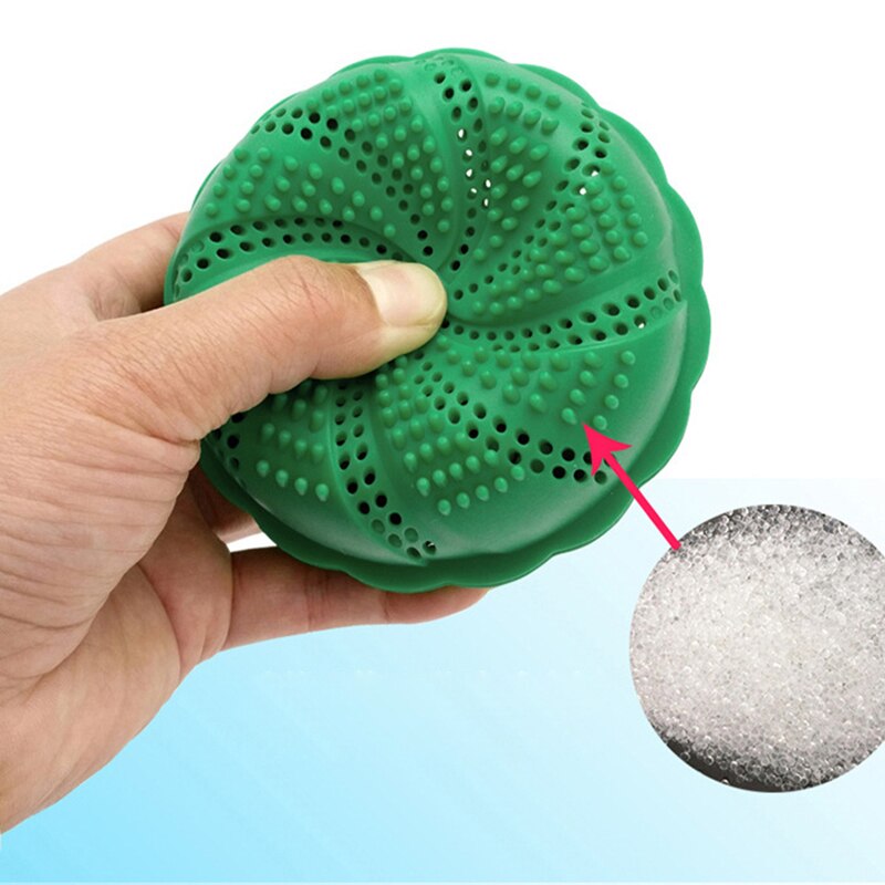 Boule de lavage pour Machine à laver, , facile à utiliser, pour nettoyer et adoucir les vêtements