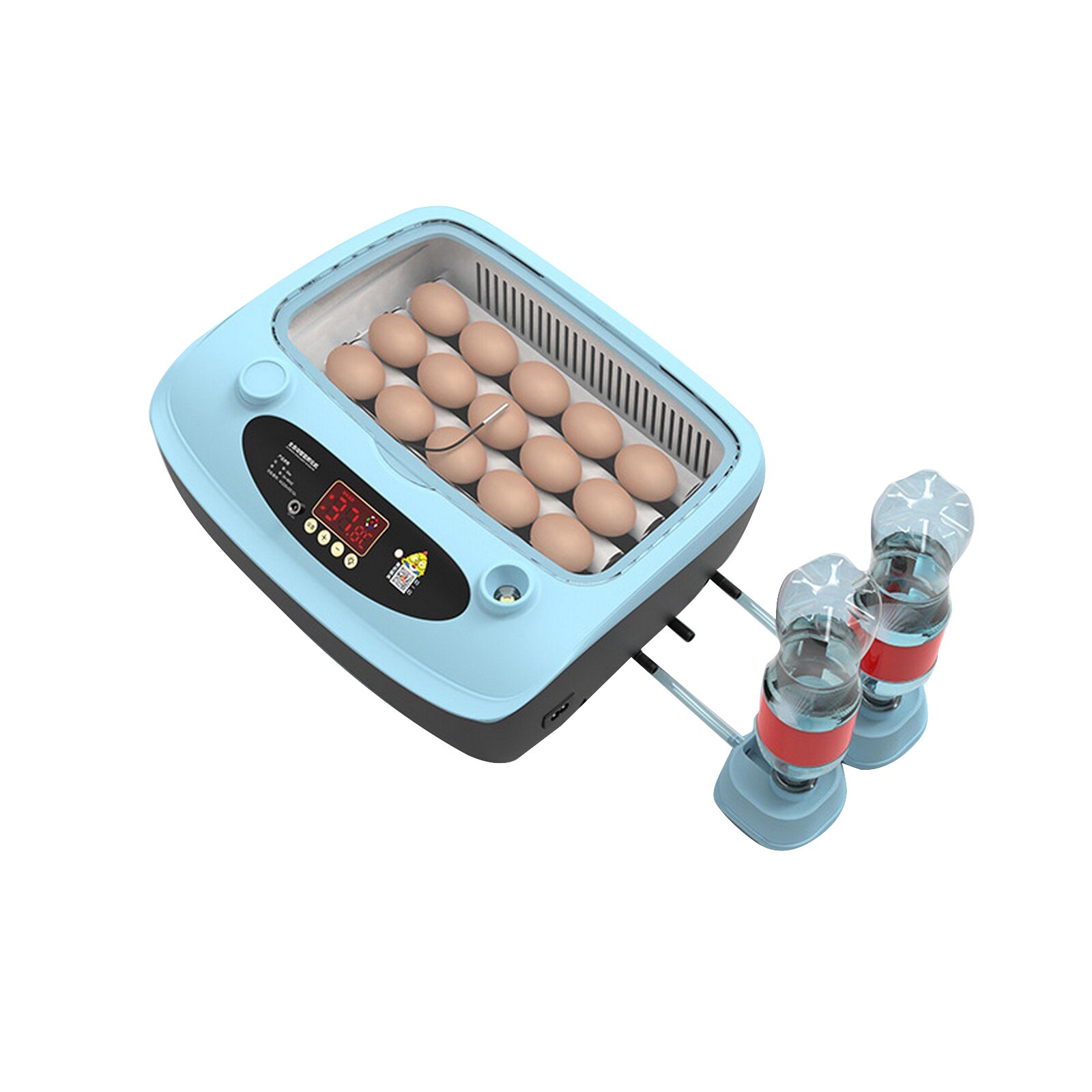 9-36 jajko inkubator automatyczny jajko cyfrowy inkubator wylęgowy temperatura kontrola wilgotności jaj wylęgowych inkubator kurczak kaczka: 15 eggs