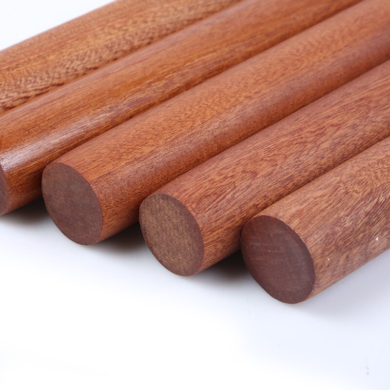 Naturlig umalet ibenholt kagerulle køkken husholdning massivt træ mel fri kagerulle kagerulle dej rulle træ