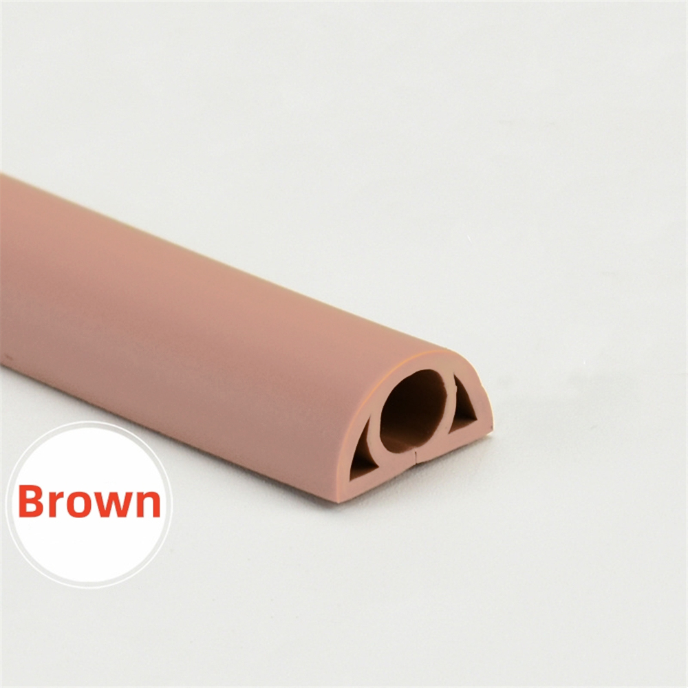 3m Floor Cable Protector PVC Flex Cable Protector Self-adhesive Power Cable Protector Extended Wire Duct Floor Cable Cover: SKY BLUE