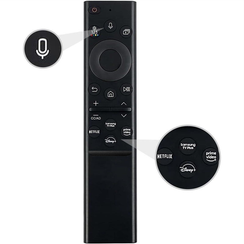 BN59-01385A zastępczy pilot głosowy do Samsung Neo QLED UHD HDR FHD 4K 8K Smart TV 2019-2022 (brak funkcji solarnej): Default Title