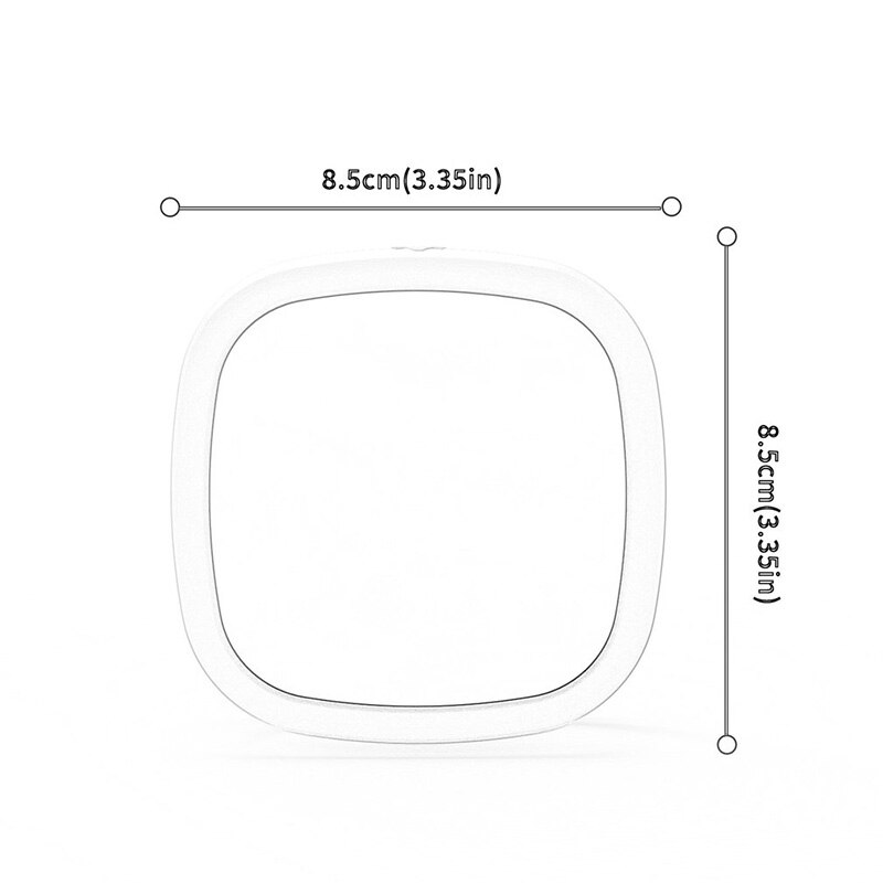 Led Digital Clocks Travel Snooze Alarm Clock Dimming Touch Magnet Electrontic Clock Home Screen Silicone Voice Control Clock