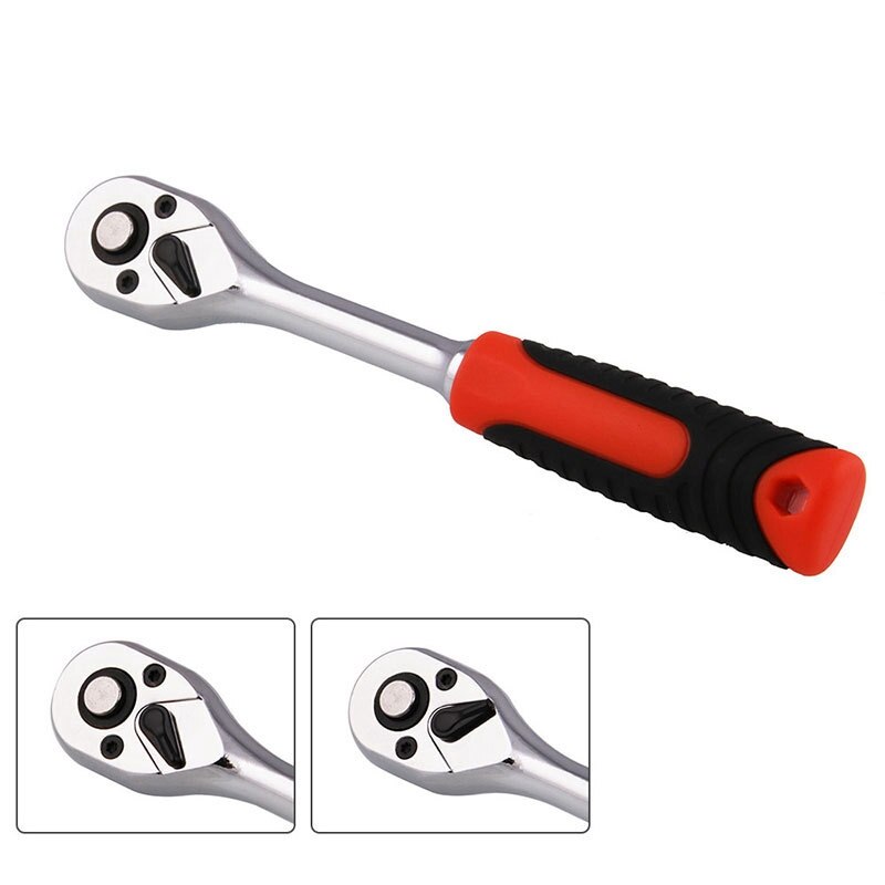 1/2 Multi-Funktion Einstellbar Ratsche für Sockel Quick Release Quadratischen Kopf Spanner Buchse Drehmomentschlüssel Hand Werkzeug