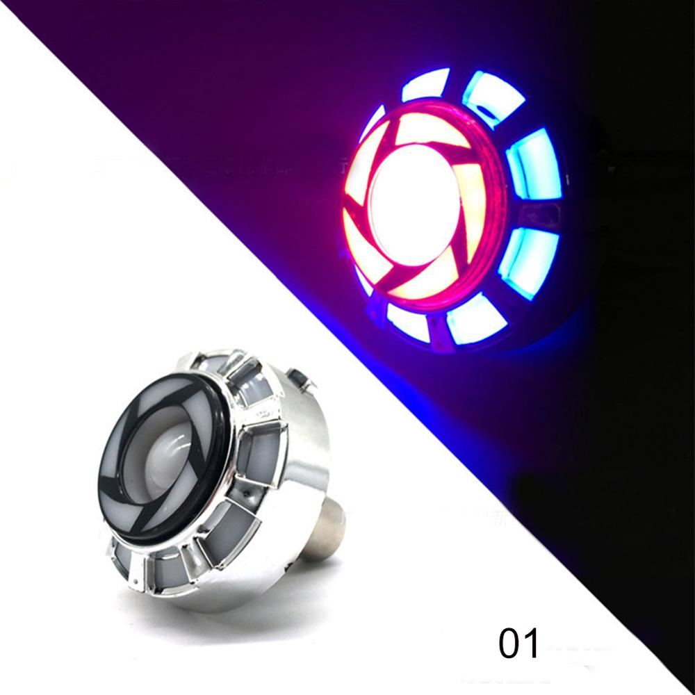 Luces estroboscópicas universales para motocicleta, luz LED trasera de freno, luz Flash: Style1