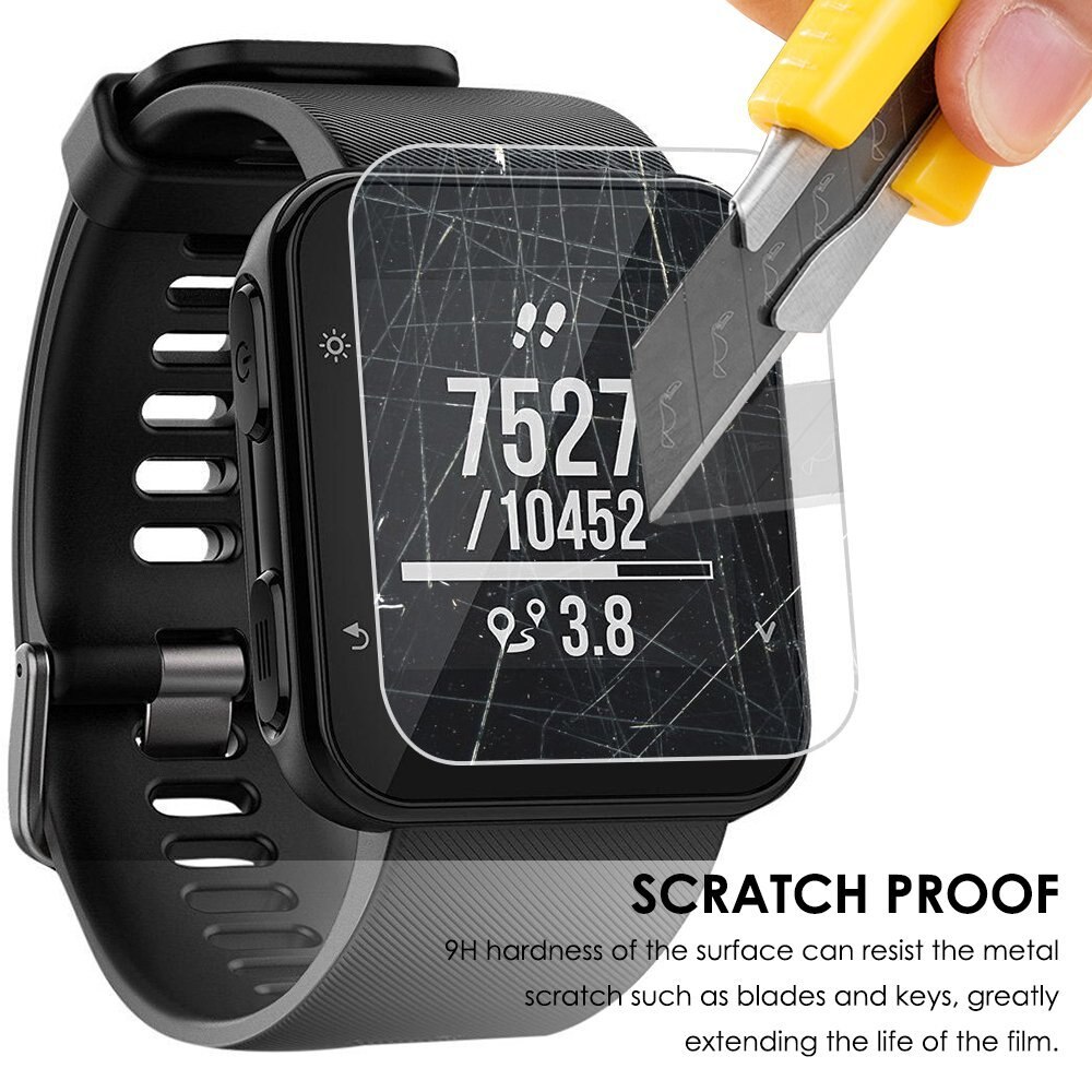 10 st härdat glas för garmin forerunner 35 vivoactive hr forerunner 920xt vivosport smart watch screen protector film