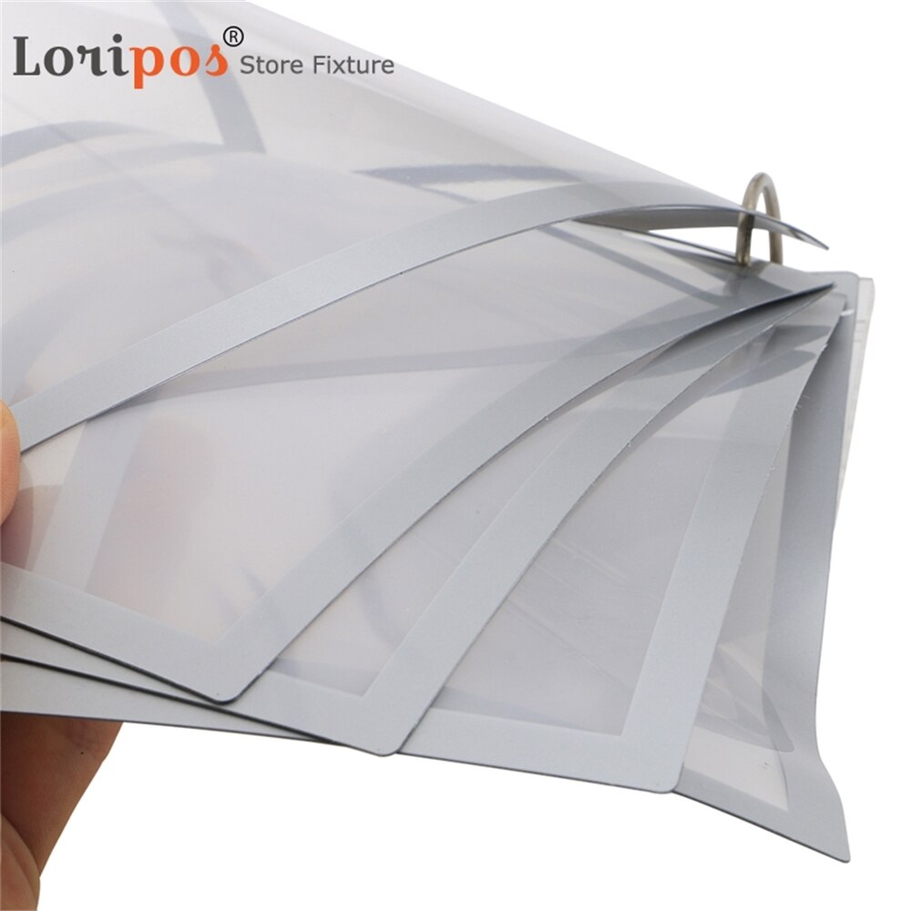 5 sider fotoalbum træbund skrivebord etiket skilt ramme  a6 ærmer foto billede plakat menu stativ holder til reklame