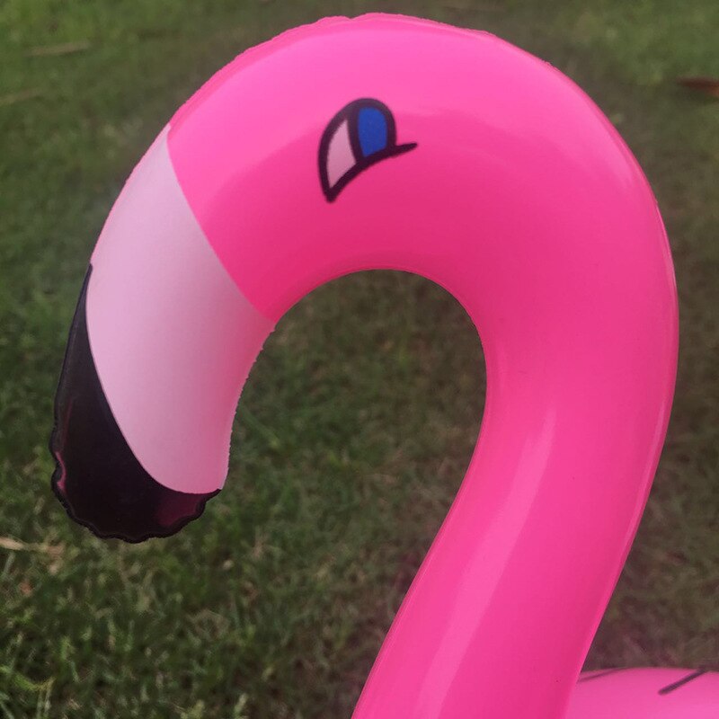 Inflatable cup holder Flamingo cup holder inflatable product Inflatable water toy A single cup mat