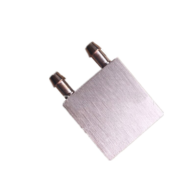Copper Water Cooling Block Liquid Heatsink Radiator for Semiconductor Cooler Kit 12706 Peltier Computer CPU GPU: side
