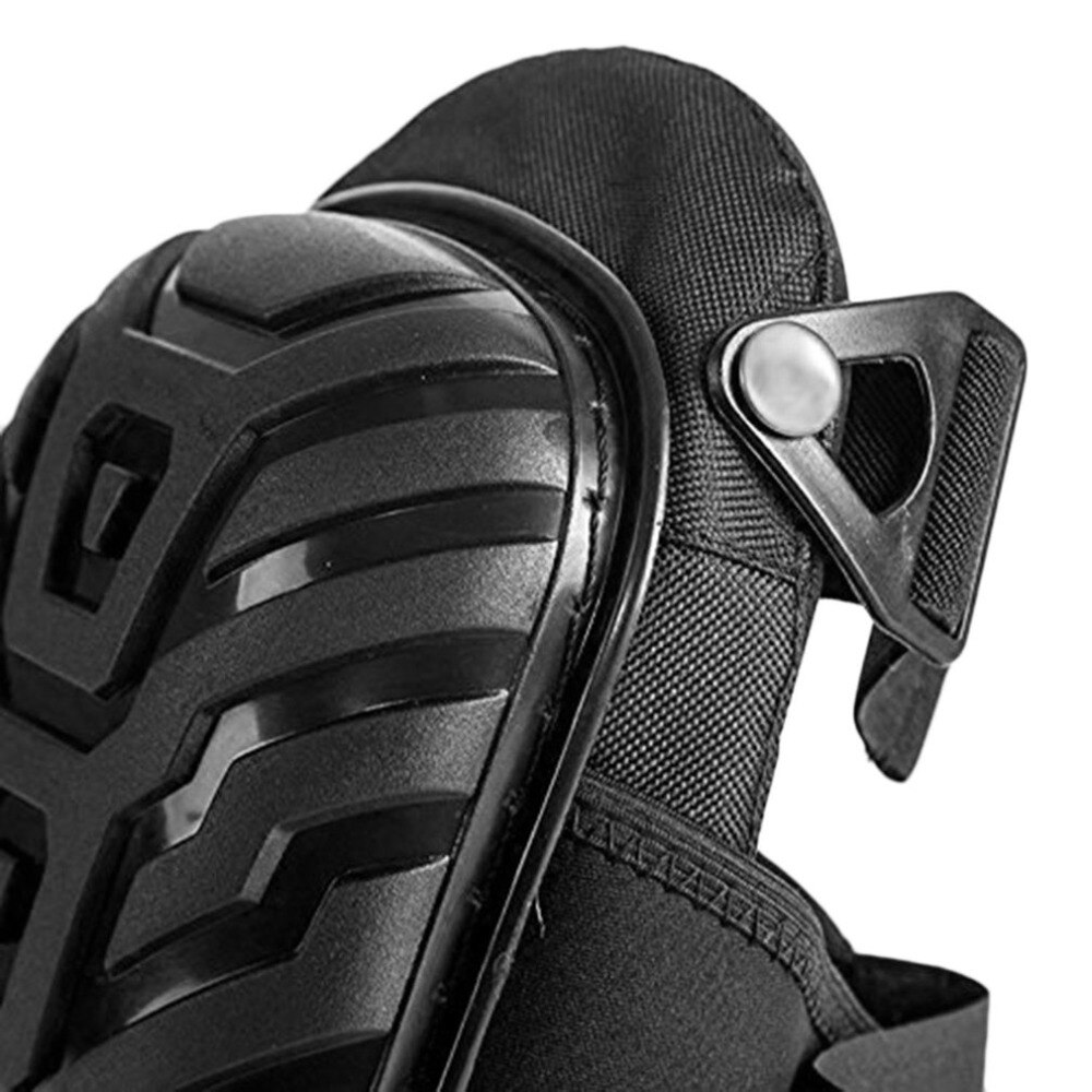 1 paar/set Professionele Knie Pads met Verstelbare Bandjes Veilig EVA Gel Kussen PVC Shell Kniebeschermers voor Zwaar Werk