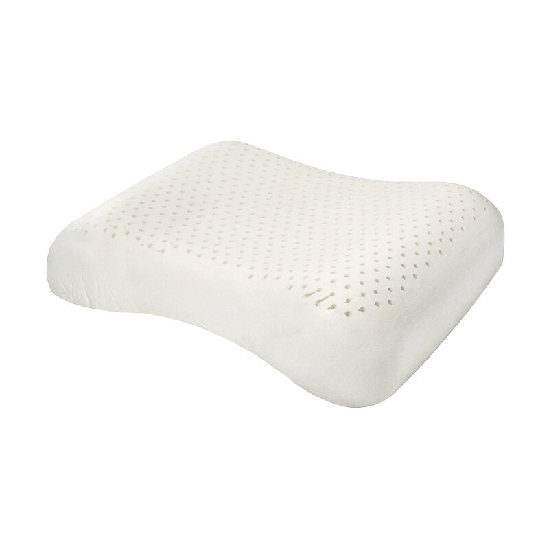 SB Natural latex pillow Cervical spine repair Memory Foam Pillow Comfortable Women Neck Head Care Health Orthopedic Pillow: Crescent pillow