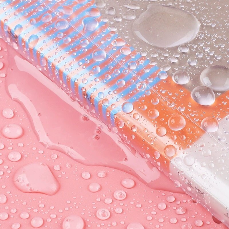 Couverture de livre transparente pour Journal ajusté A4 22k 16k, 25 pièces, Protection de l'environnement, fournitures scolaires et de bureau