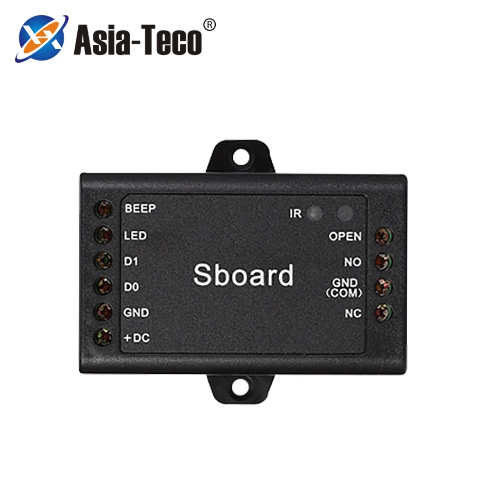 Sboard Mini Single Door Access Control Board Wiegand 26~37 Bits Output 1000 users user data can be transferred