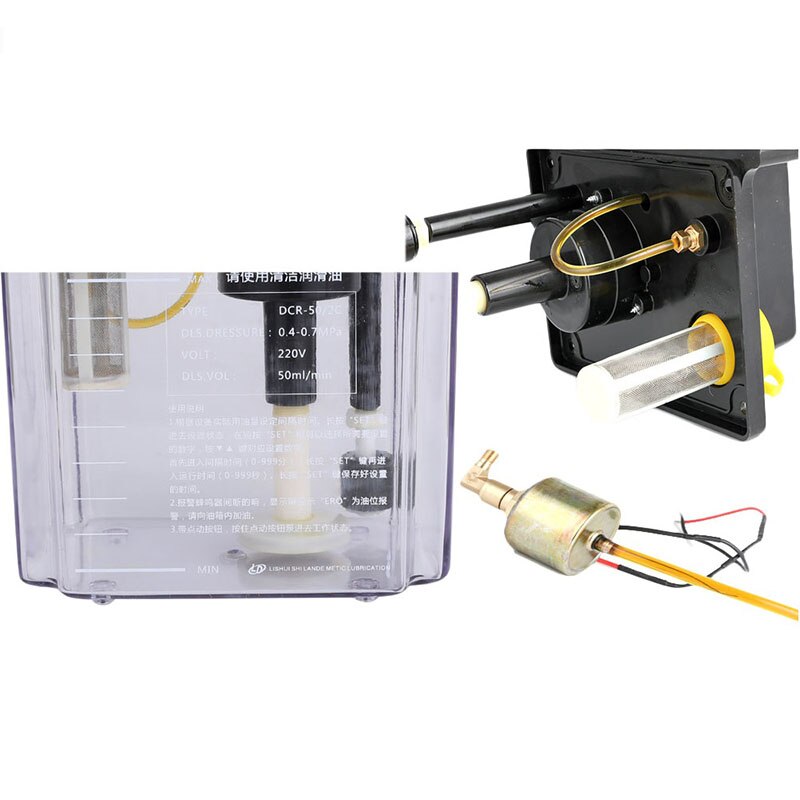 1L Schmieröl Pumpe Automatische Schmieröl Pumpe Electronetic Schmierung Pumpe Öler