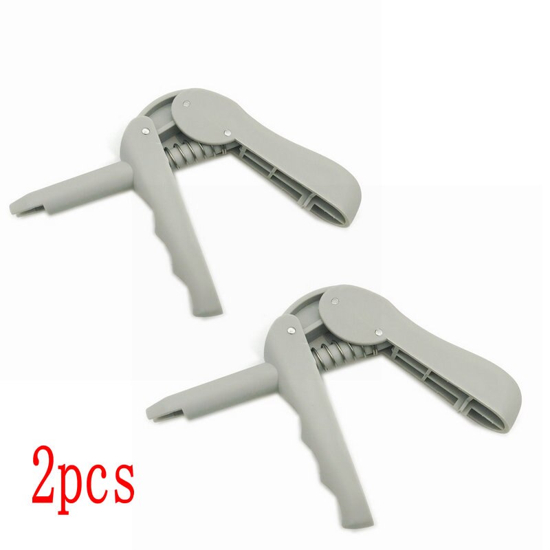 2X Dental Composite Gun Dispenser Applicator Grijs Voor Unidose Compules/Carpules