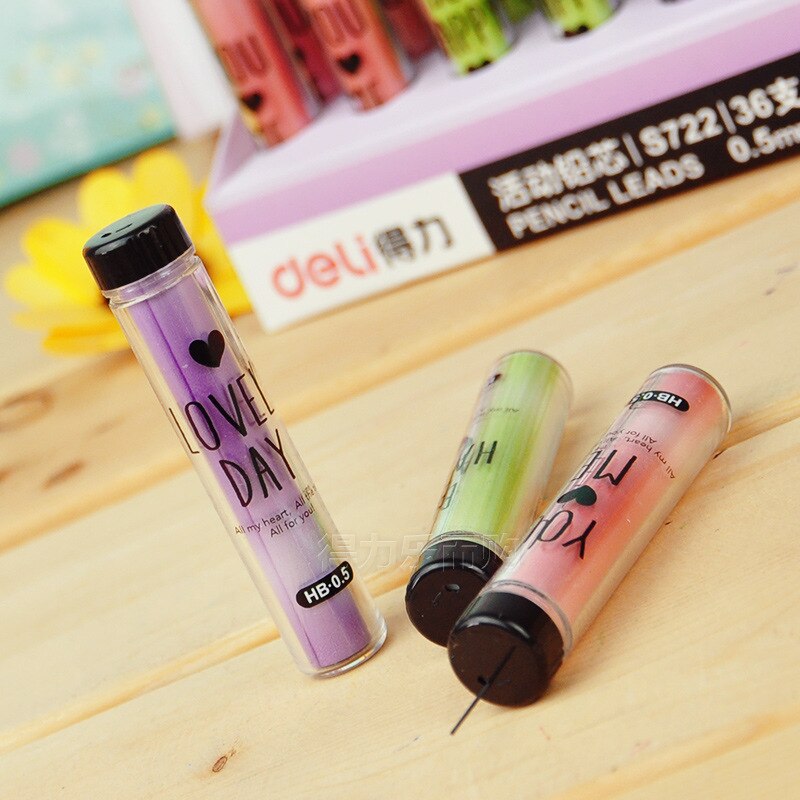 Mechanical Pencil Lead 0.5mm/0.7mm HB Pencil Rod Automatic Pencil Lead Refill Office School Supplies