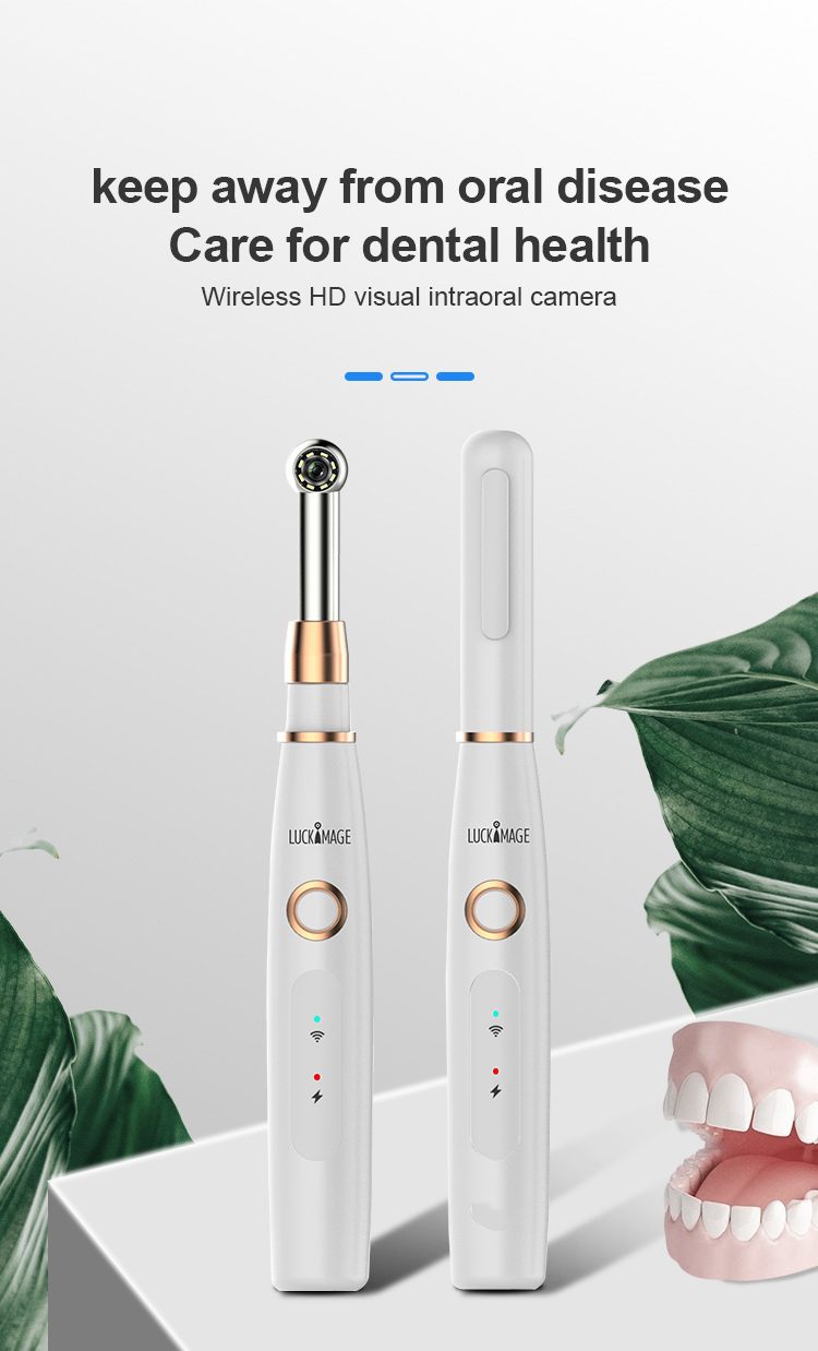 Draadloze Wifi Usb Intra Orale Tandheelkundige Intraorale Camera Tandarts Apparaat Led Licht Real-Time Video Inspectie Tanden Whitening Tool