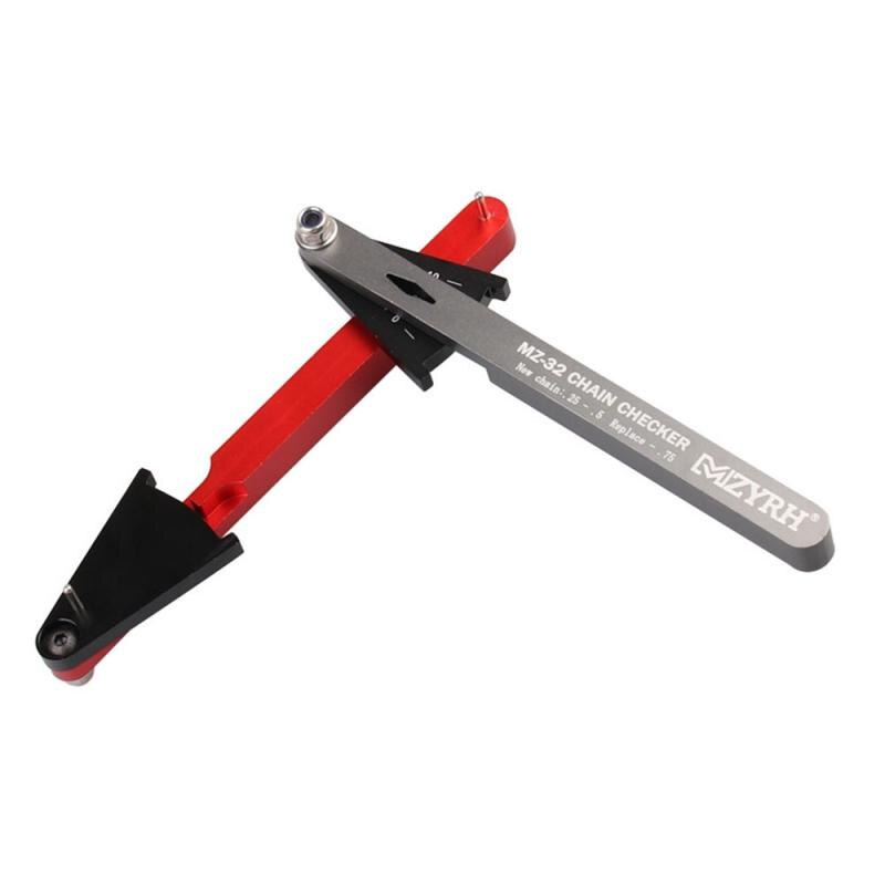 ZTTO Bicycle Multi-Functional Chains Gauge Chain Wear Indicator Tool Chain Inspection Kit Road Bike Chain Measuring Instrument
