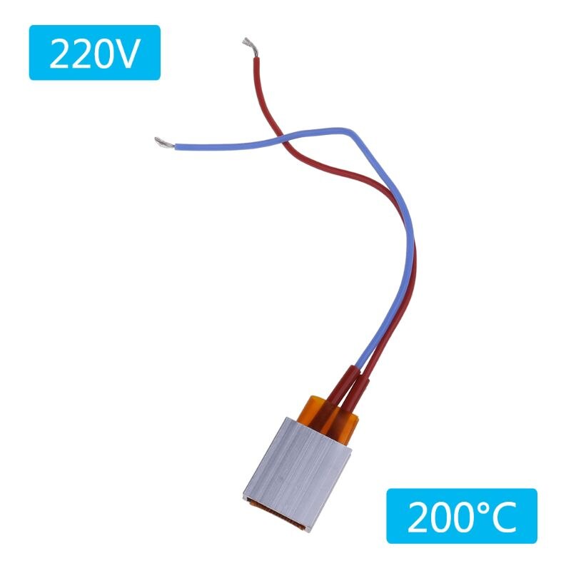 Placa de calor de temperatura constante de la hoja de calefacción eléctrica del calentador PTC de cerámica de 220V