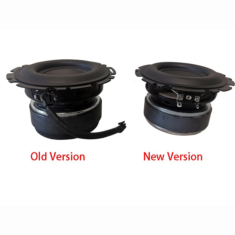 1PC 4.5 Inch Mid Woofer Speaker Unit 4Ohm 50W Deep Bass Subwoofer Large Rubber Loudspeaker Subwoofer Car Audio Home Theater DIY